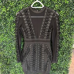 NWOT Black bodycon dress